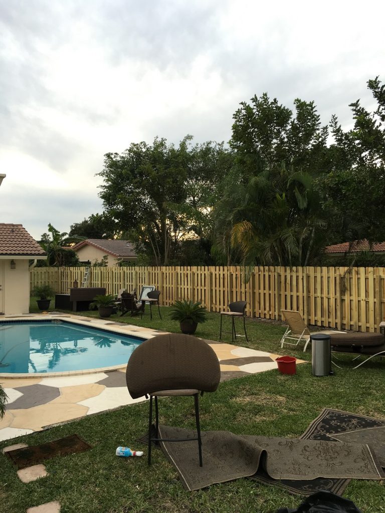 Tallahassee Pool Fence Installation